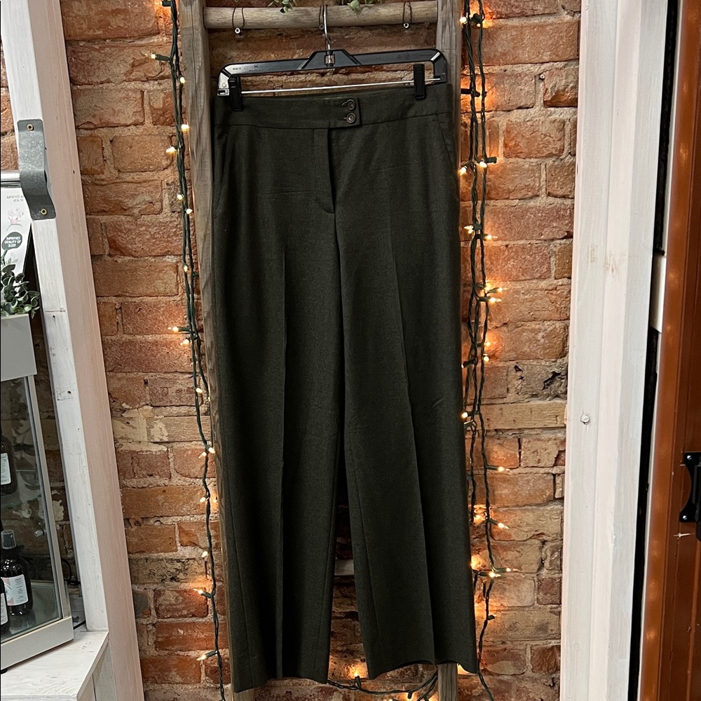 Etro Olive Green Trousers